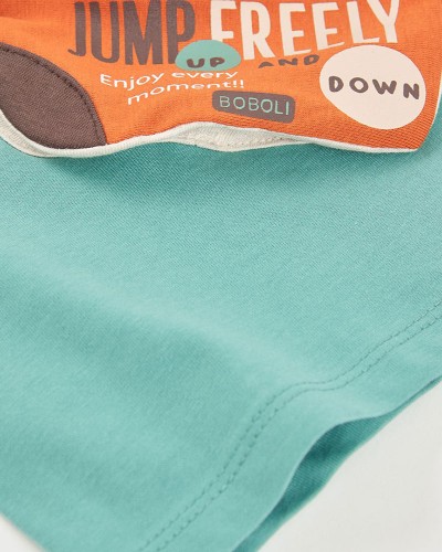 BOBOLI Knit t-Shirt for boy -BCI - 533045