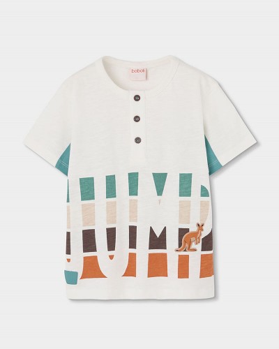 BOBOLI Knit t-Shirt for boy -BCI - 533124