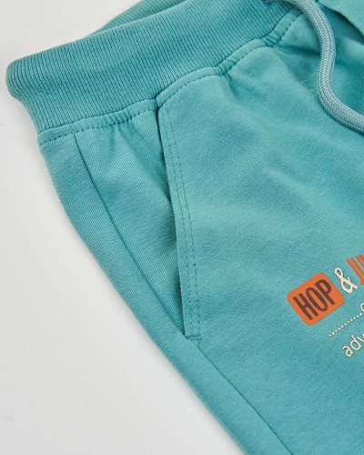 BOBOLI Knit bermuda shorts for boy -BCI - 693042