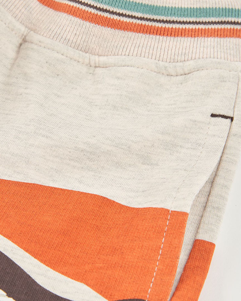 BOBOLI Fleece bermuda shorts flame for boy -BCI - 533090