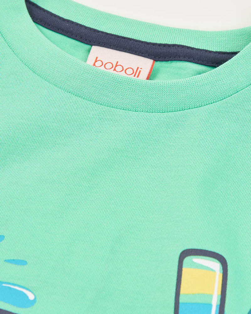 BOBOLI Knit t-Shirt for boy -BCI - 543024