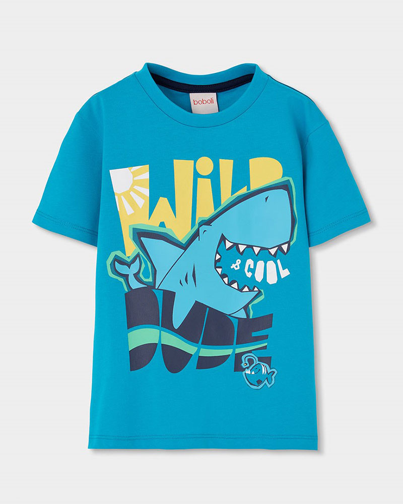 BOBOLI Knit t-Shirt for boy -BCI - 543046