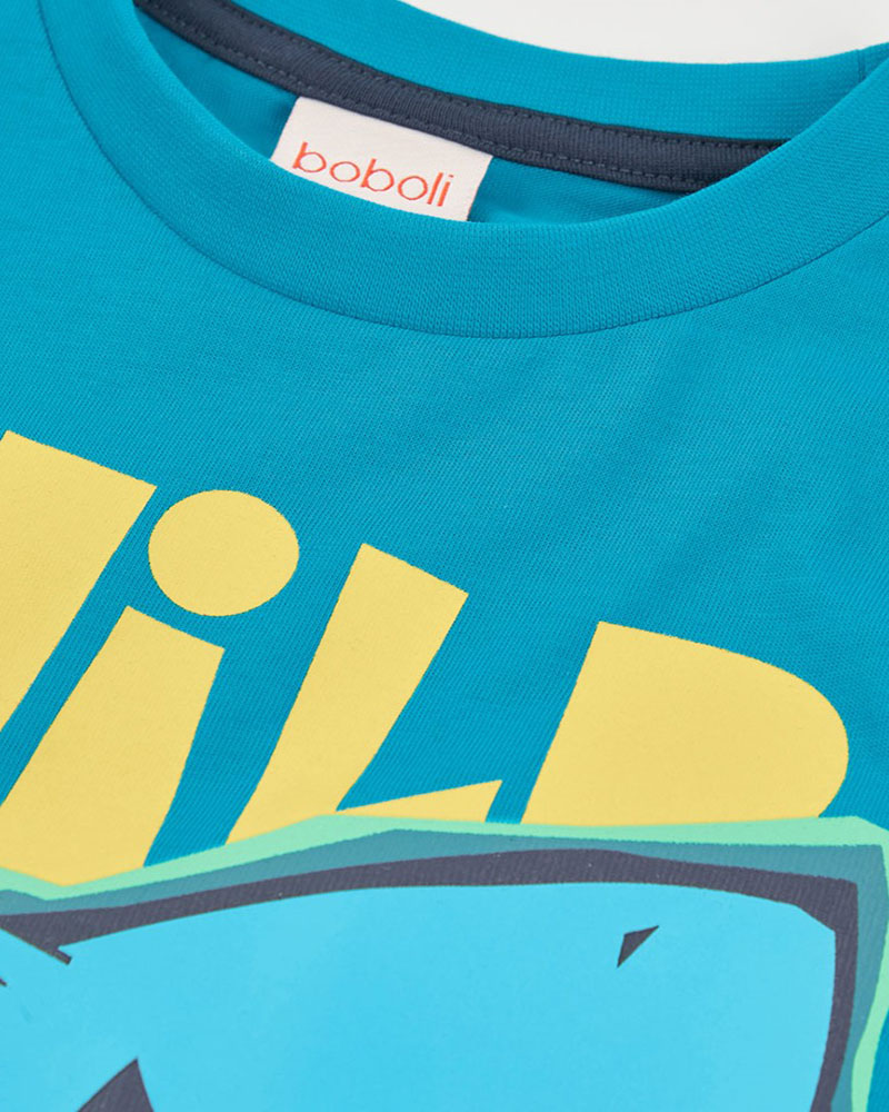 BOBOLI Knit t-Shirt for boy -BCI - 543046