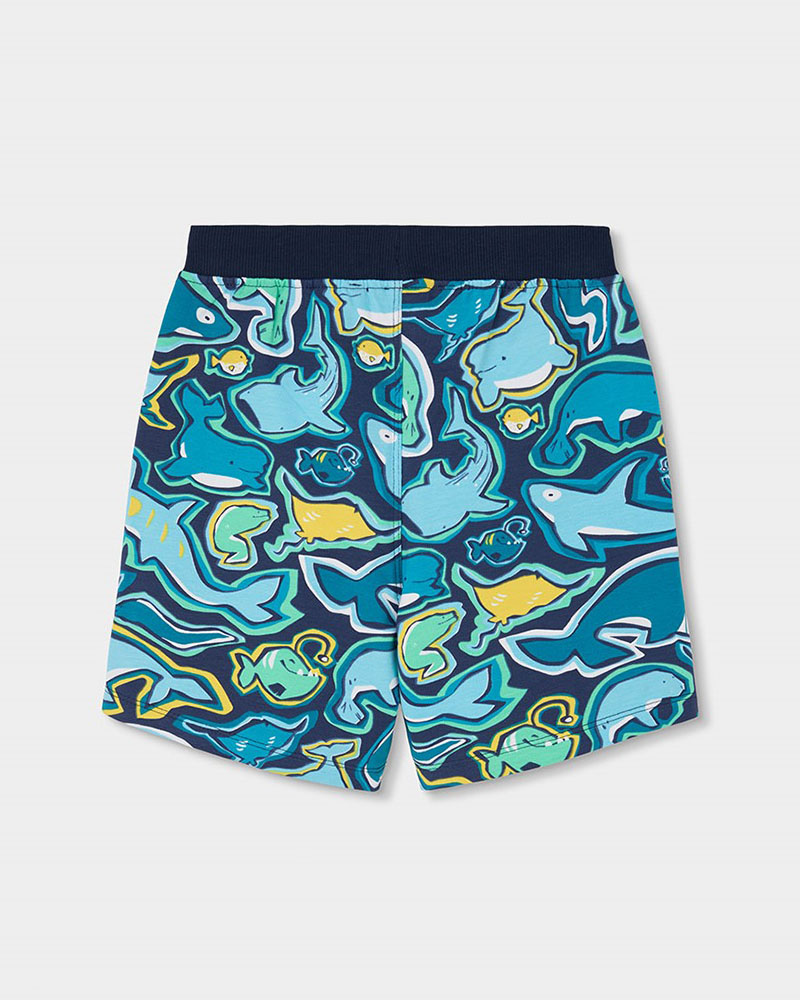 BOBOLI Fleece bermuda shorts for boy -BCI - 543057