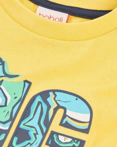 BOBOLI Knit t-Shirt for boy -BCI - 543068