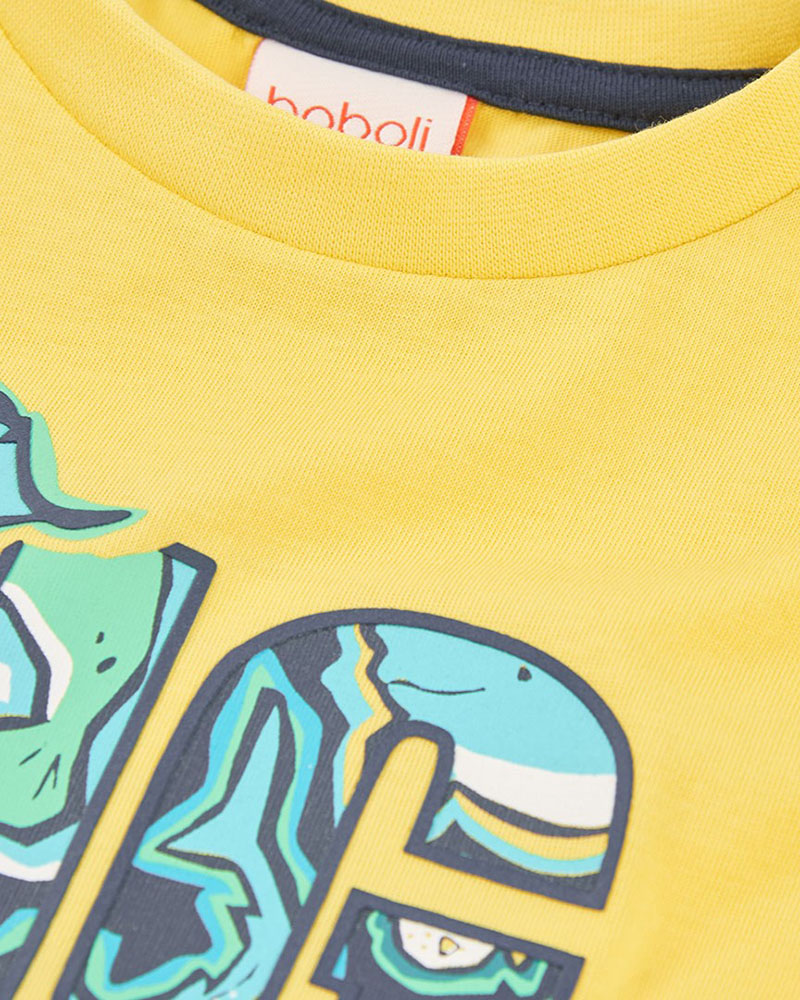 BOBOLI Knit t-Shirt for boy -BCI - 543068