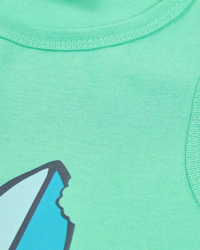 BOBOLI Knit t-Shirt sleevless for boy -BCI - 543170