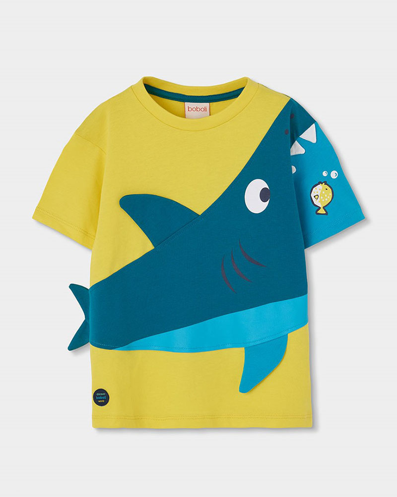 BOBOLI Knit t-Shirt for boy -BCI - 543204