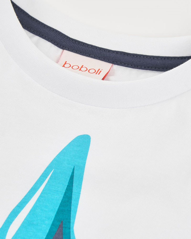 BOBOLI Knit t-Shirt for boy -BCI - 543080
