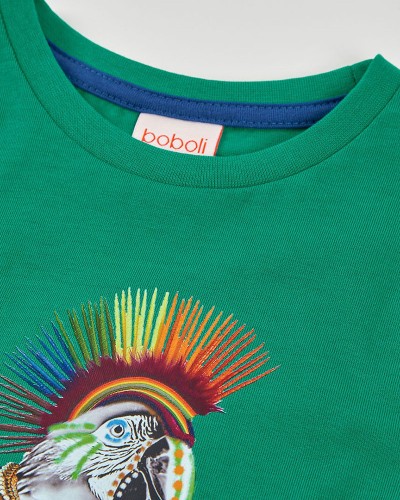 BOBOLI Knit t-Shirt for boy -BCI - 693008