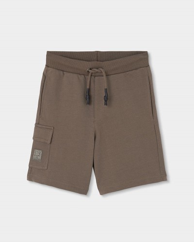 BOBOLI Fleece bermuda shorts for boy -BCI - 623078