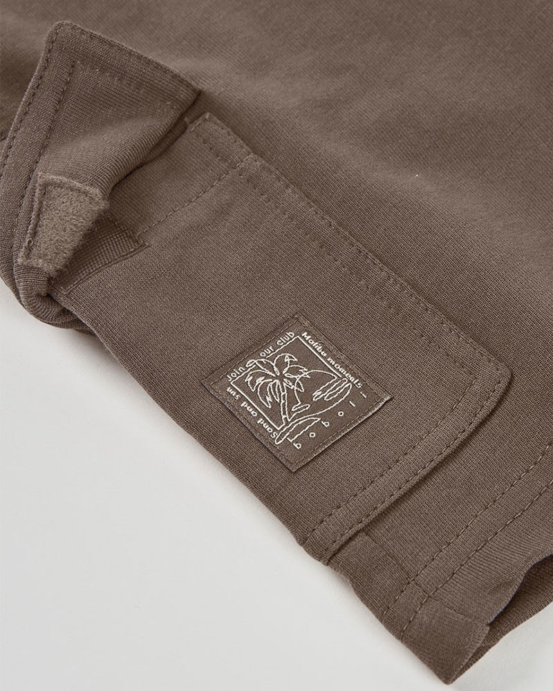 BOBOLI Fleece bermuda shorts for boy -BCI - 623078