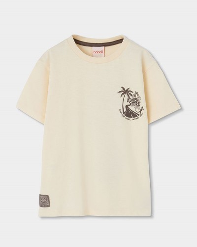 BOBOLI Knit t-Shirt for boy -BCI - 623012