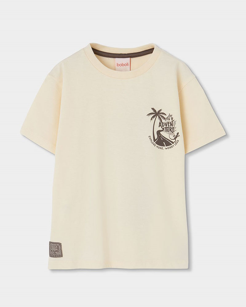 BOBOLI Knit t-Shirt for boy -BCI - 623012