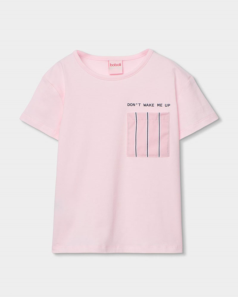 BOBOLI Knit pyjamas combined for girl -BCI - 483106