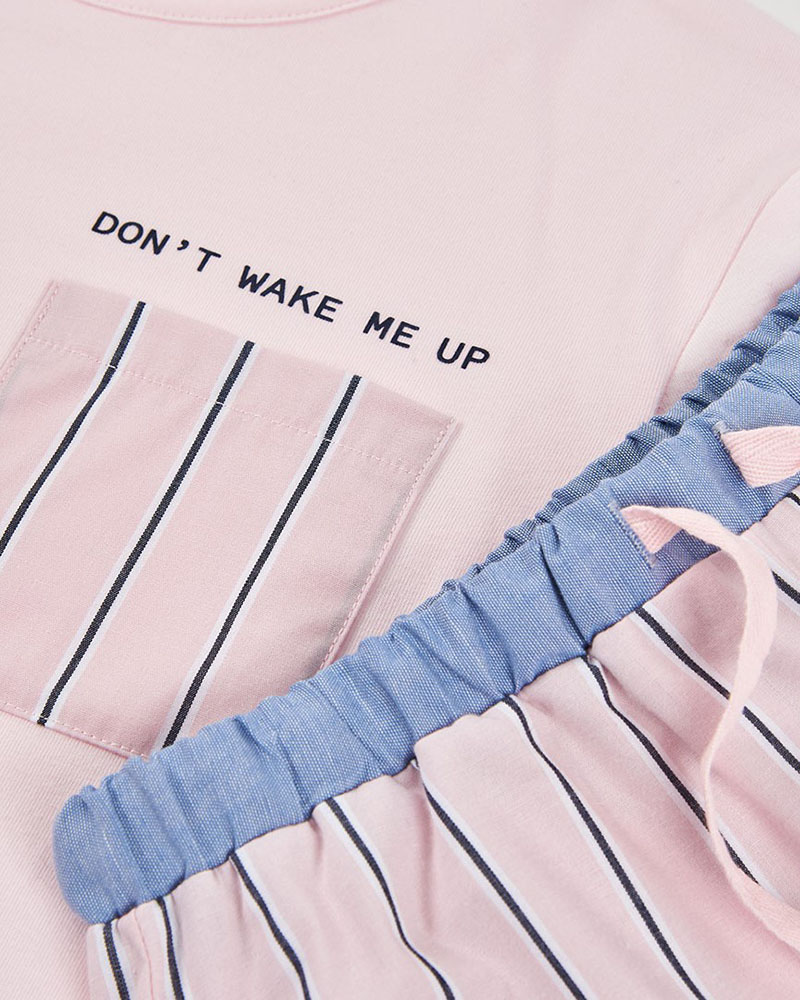 BOBOLI Knit pyjamas combined for girl -BCI - 483106