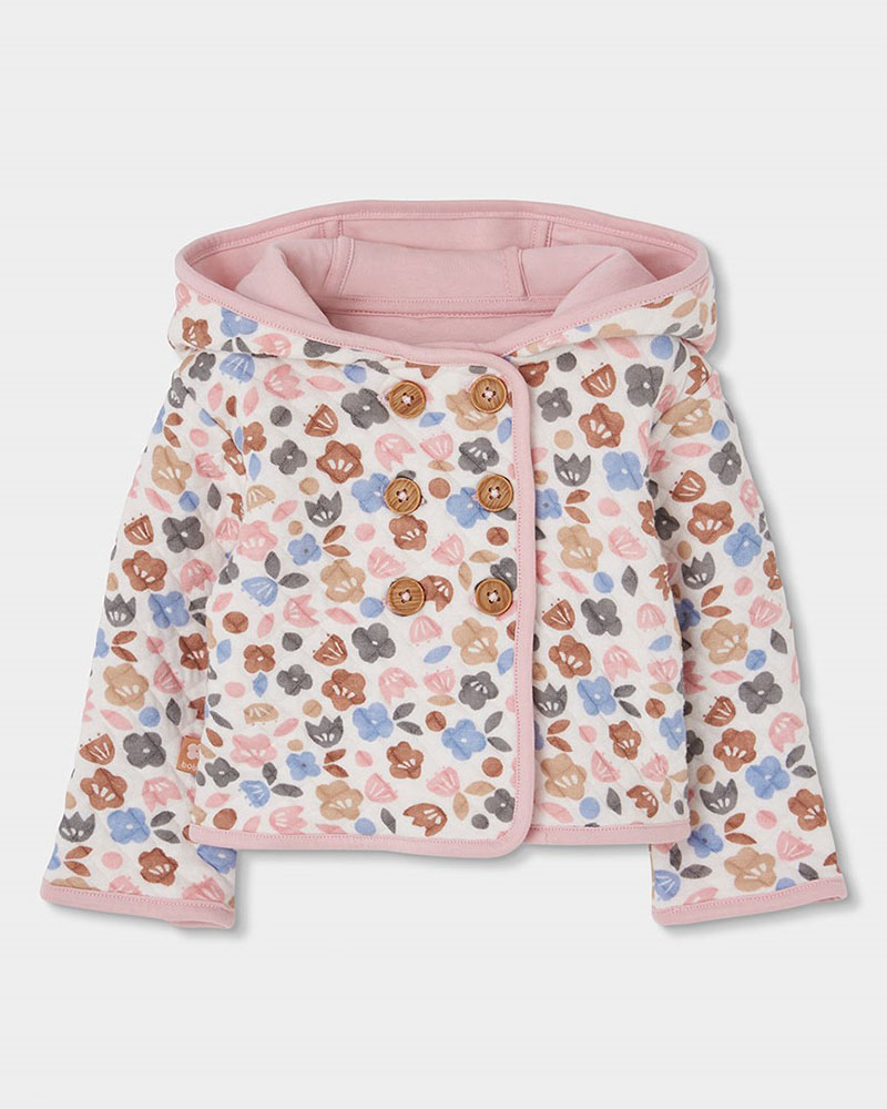 BOBOLI Knit jacket reversible for baby -BCI - 114084