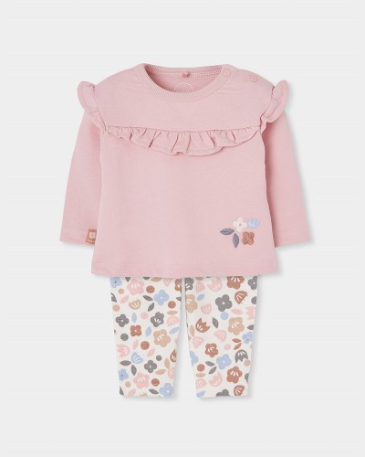BOBOLI Set knit for baby girl -BCI - 114073
