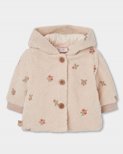 BOBOLI Jacket embroidered for baby -BCI - 124052