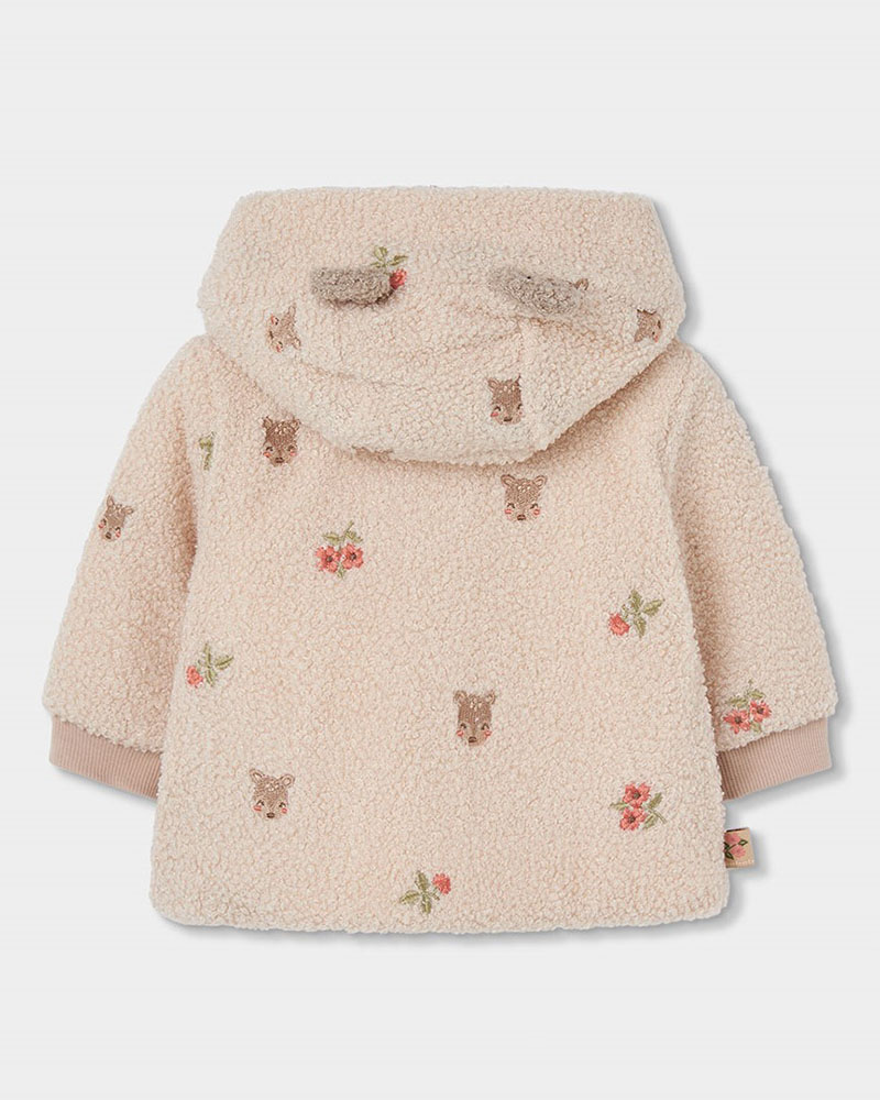BOBOLI Jacket embroidered for baby -BCI - 124052