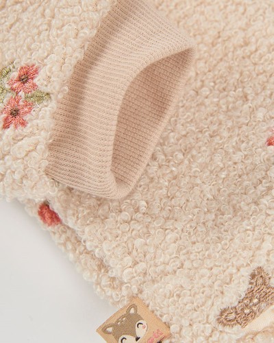 BOBOLI Jacket embroidered for baby -BCI - 124052