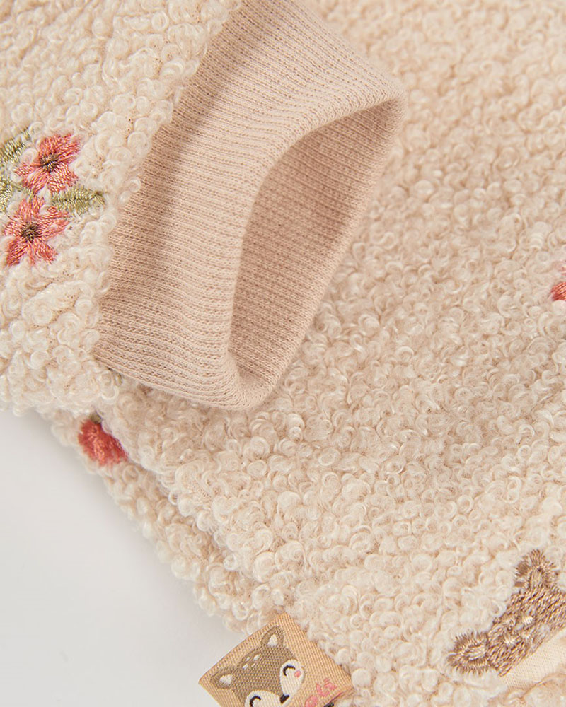 BOBOLI Jacket embroidered for baby -BCI - 124052