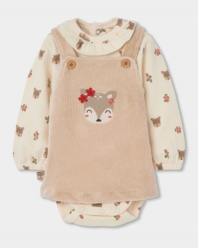 BOBOLI Set knit for baby girl -BCI - 124029