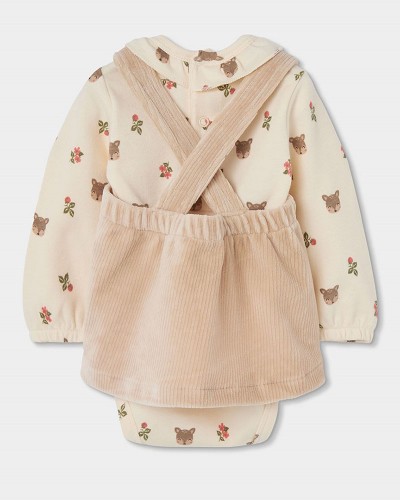 BOBOLI Set knit for baby girl -BCI - 124029