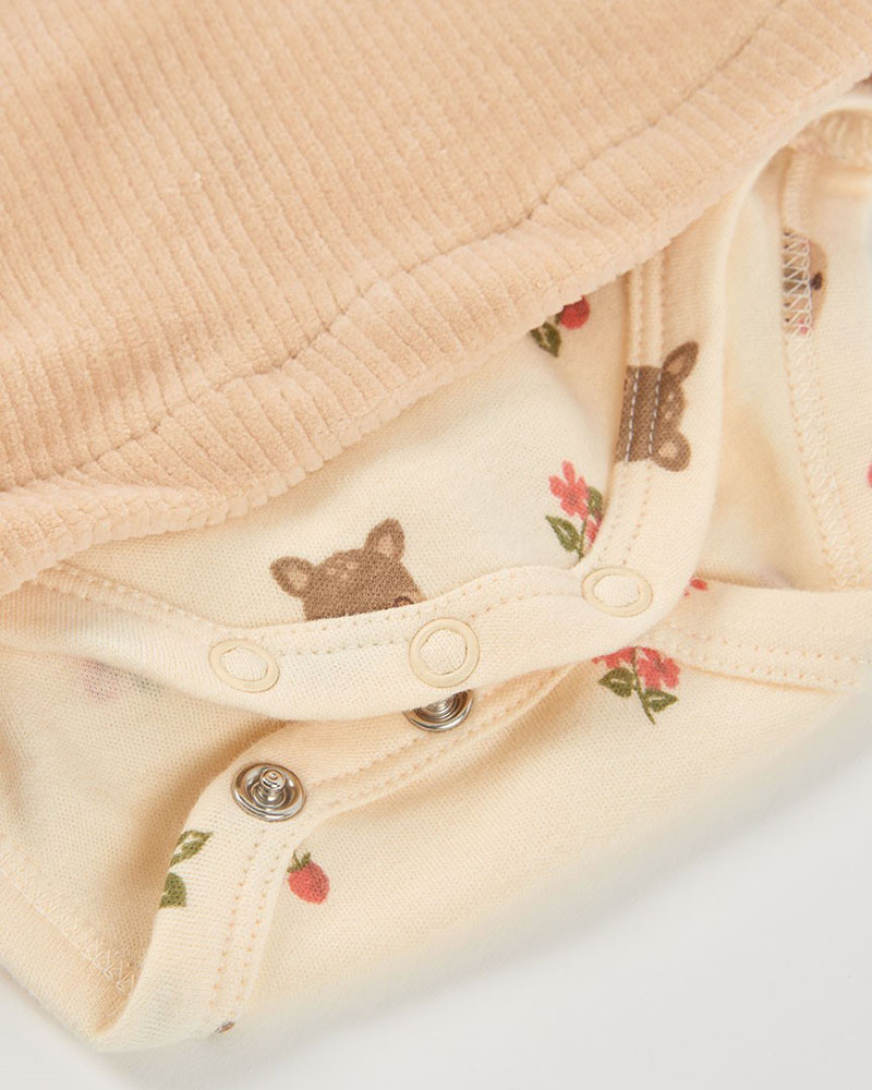 BOBOLI Set knit for baby girl -BCI - 124029