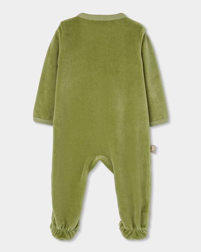 BOBOLI Velour play suit for baby -BCI - 224075
