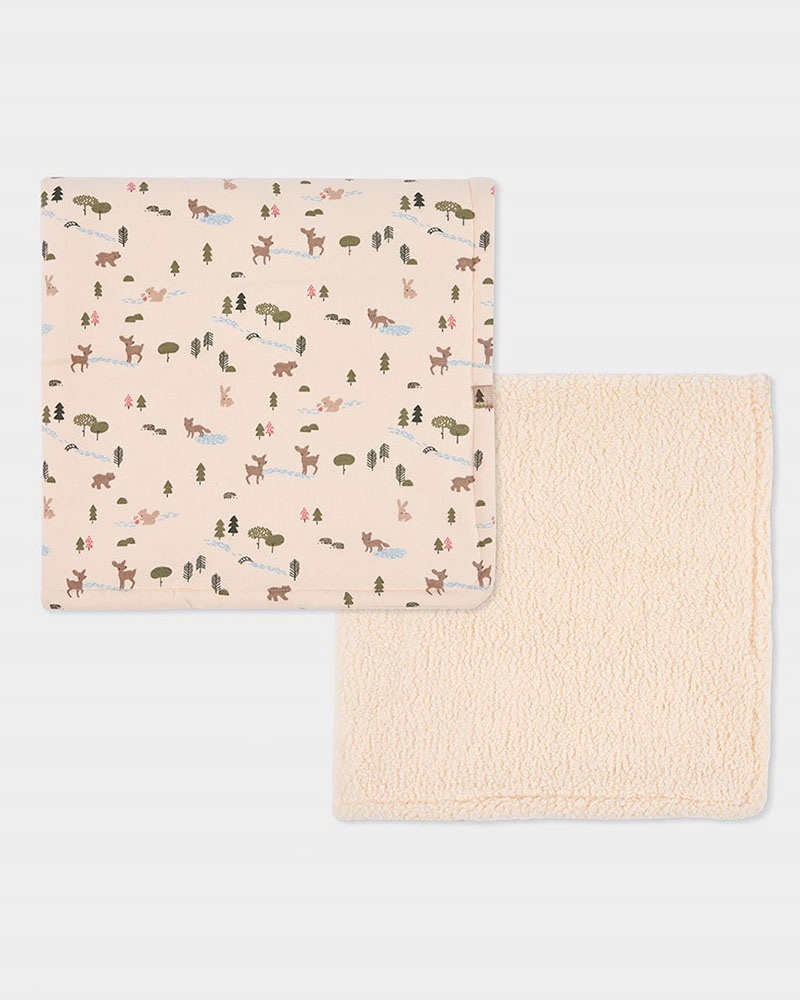 BOBOLI Blanket fleece printed for baby -BCI - 224097