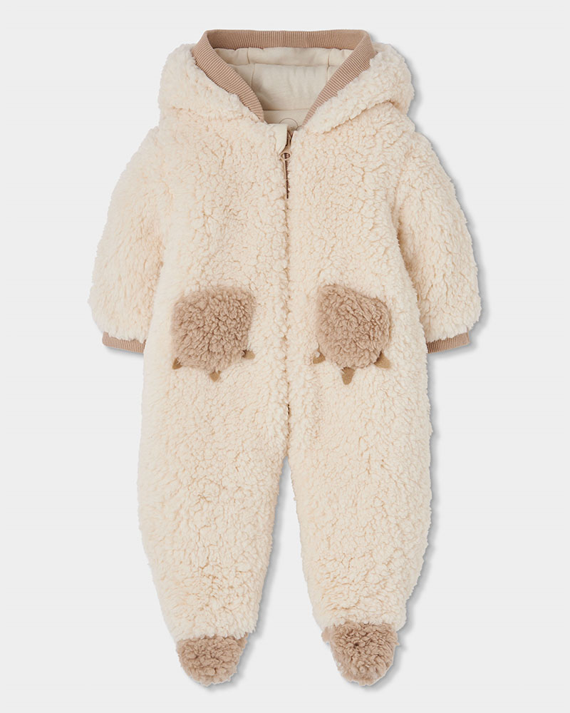 BOBOLI Play suit fur for baby -BCI - 224086