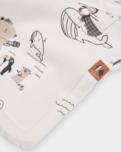 BOBOLI Blanket fleece printed for baby -BCI - 244112