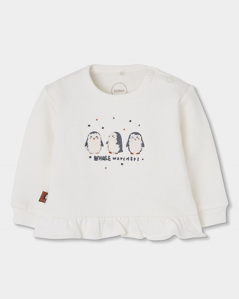 BOBOLI Set knit for baby girl -BCI - 144043