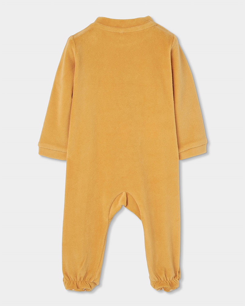 BOBOLI Velour play suit for baby -BCI - 254078