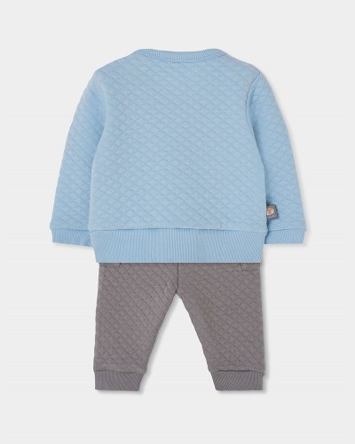 BOBOLI Set knit for baby boy -BCI - 214041