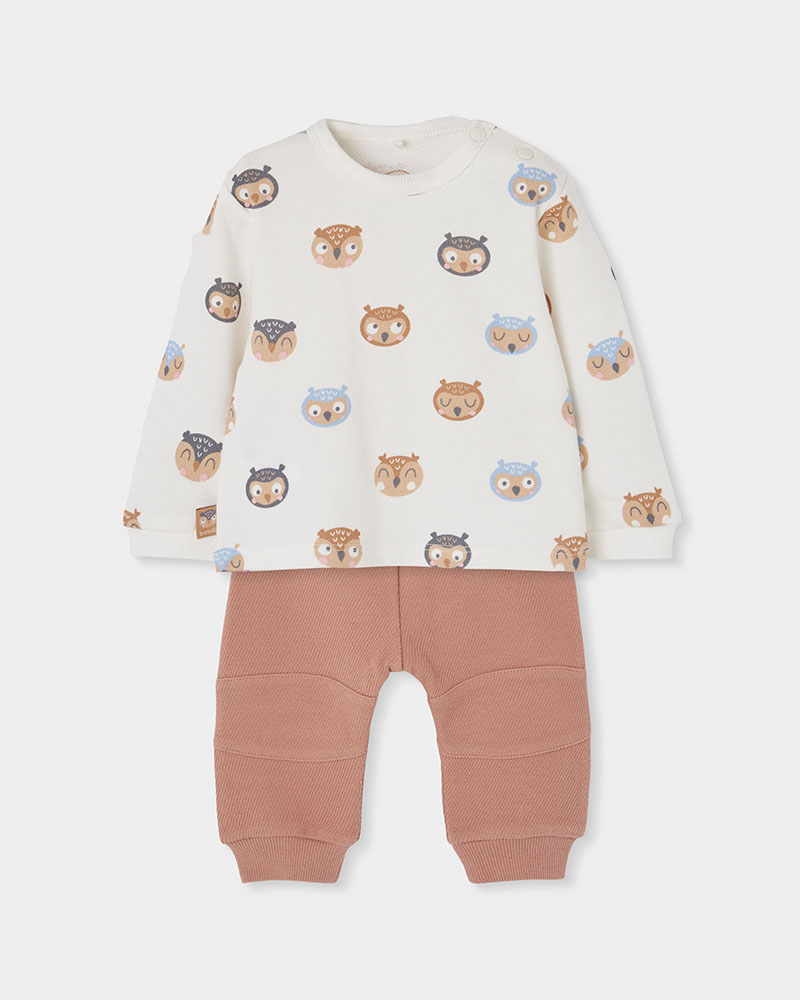 BOBOLI Set knit for baby boy -BCI - 214007