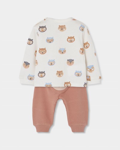 BOBOLI Set knit for baby boy -BCI - 214007