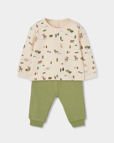 BOBOLI Set knit for baby boy -BCI - 224031