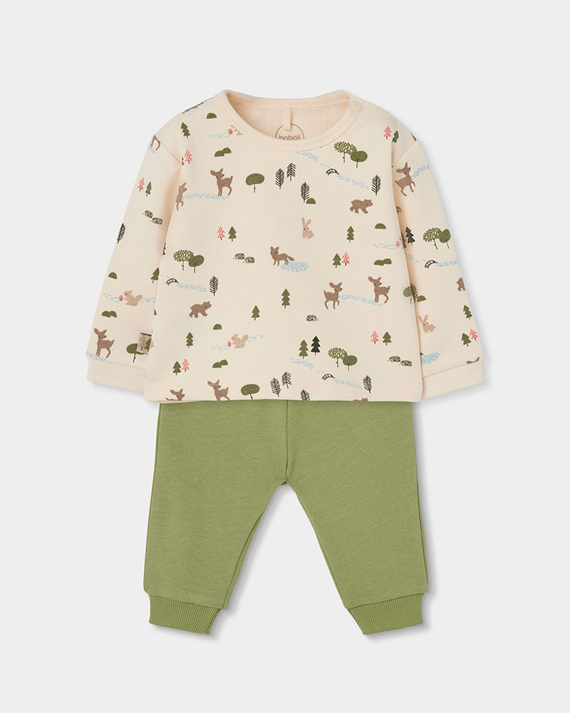 BOBOLI Set knit for baby boy -BCI - 224031