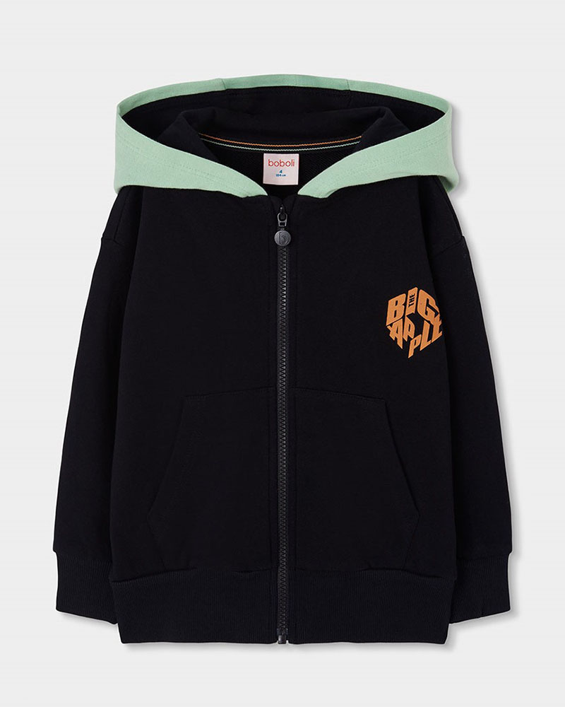 BOBOLI Fleece jacket for boy -BCI - 624079