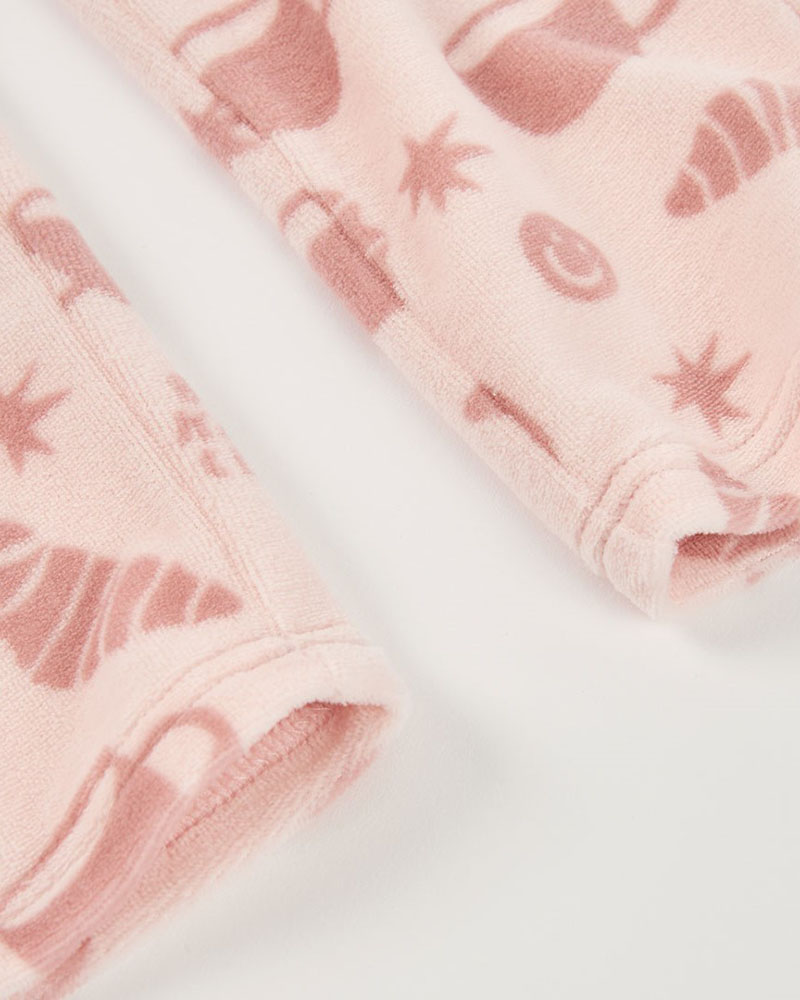 BOBOLI Velour pyjamas printed for girl - 484084
