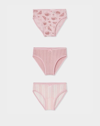 BOBOLI Pack 3 knickers for girl -BCI - 484107