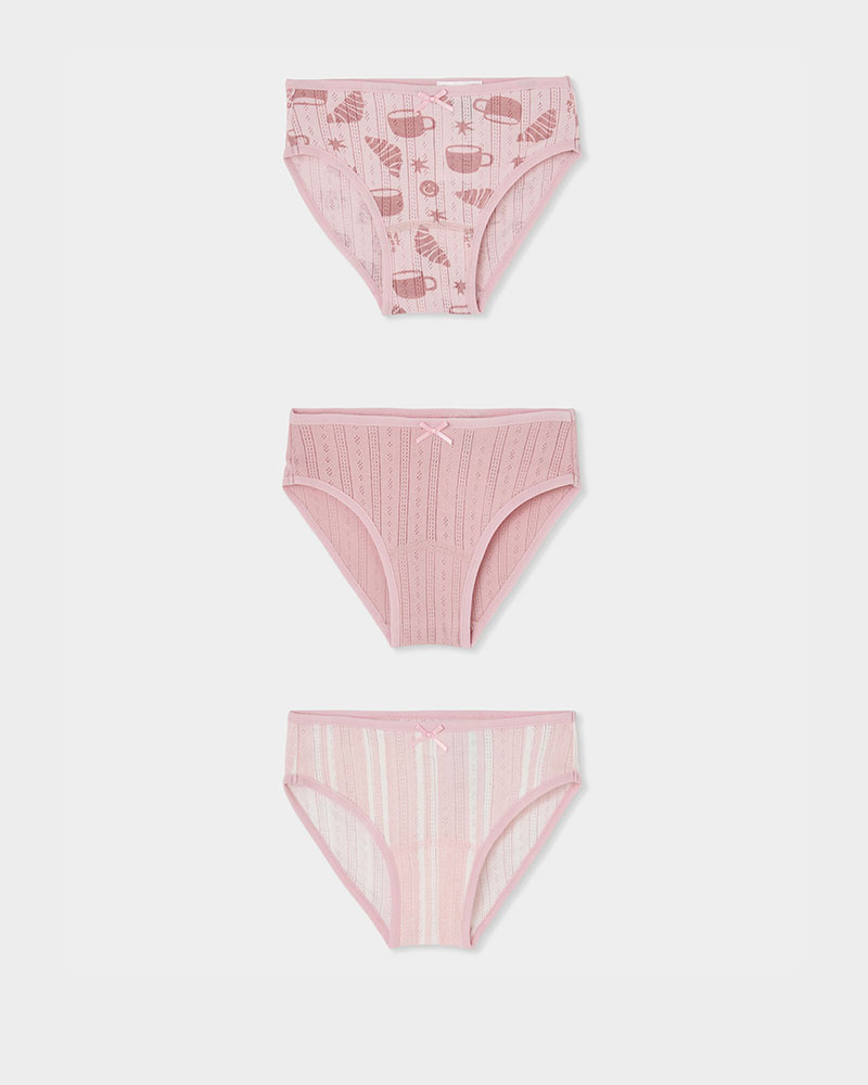BOBOLI Pack 3 knickers for girl -BCI - 484107