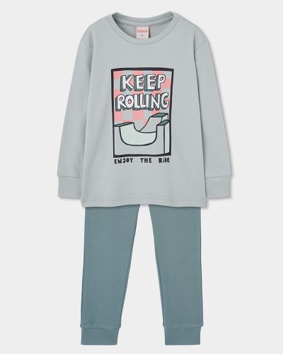 BOBOLI Interlock pyjamas for boy -BCI - 684008