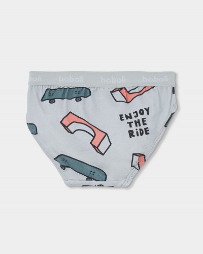 BOBOLI Pack 3 slips for boy -BCI - 684042
