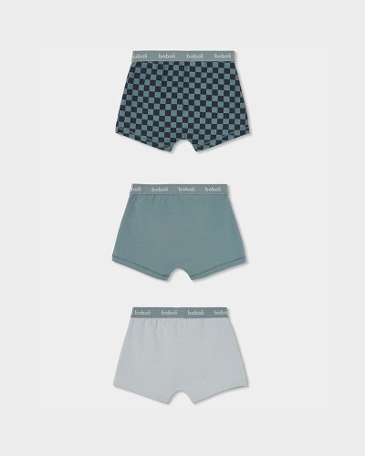 BOBOLI Pack 3 boxers for boy -BCI - 684031