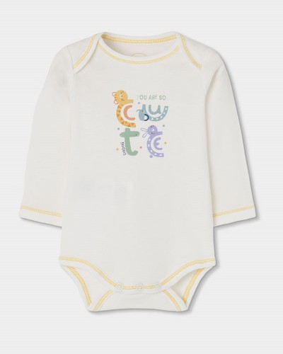 BOBOLI Pack 2 bodys interlock for baby -BCI - 204028