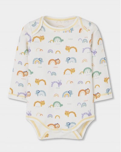 BOBOLI Pack 2 bodys interlock for baby -BCI - 204028