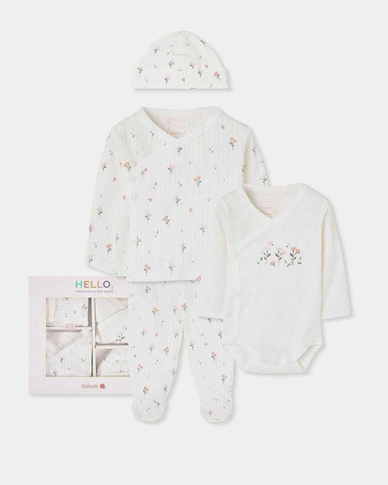BOBOLI Pack knit for baby girl -BCI - 104005